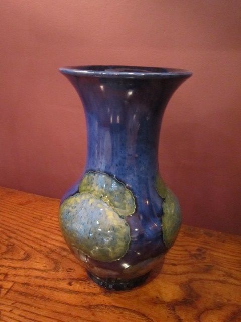 Superb Moorcroft Moonlit Blue Flared Vase