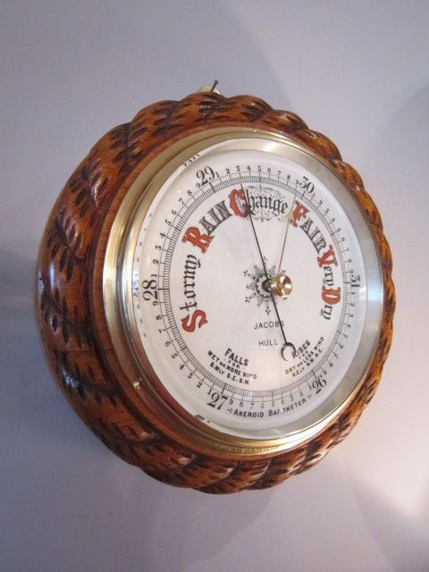 Quality Victorian Hull Ships Barometer