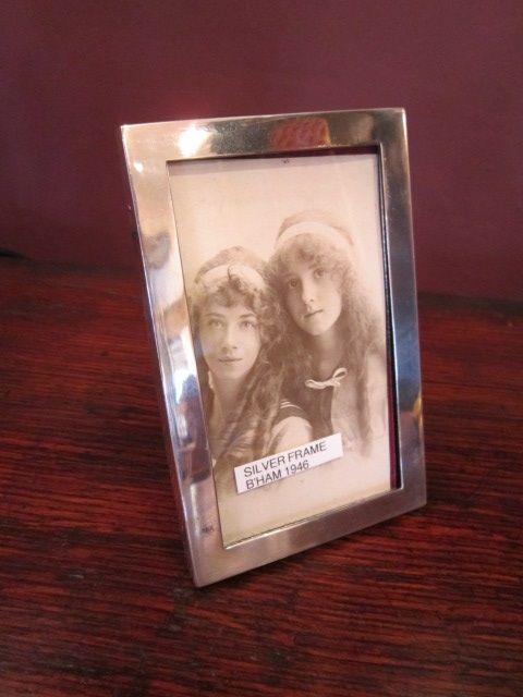 George VI Solid Silver Photo Frame