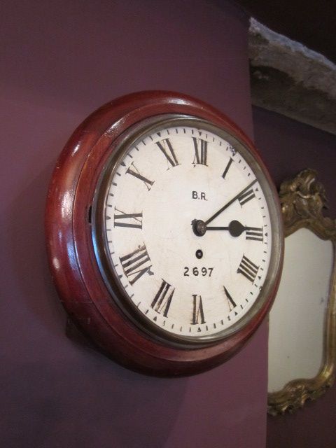 1920'S Darlington Lner Station Wall Clock