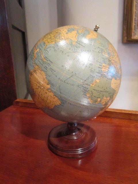 Rare Miniature Phillips Library Globe