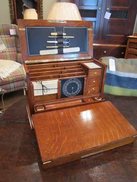 Superb Victorian Dome Top Stationery Box