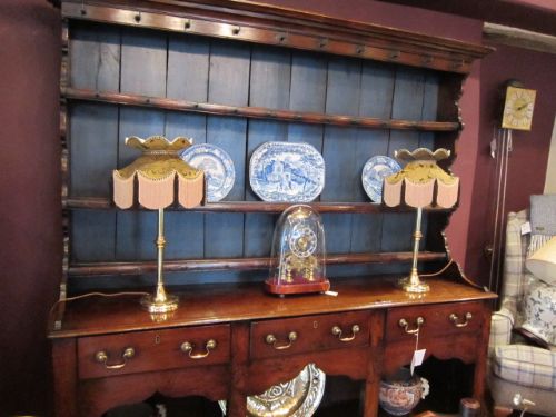 Superb Pair of Edwardian Candlestick Lamps