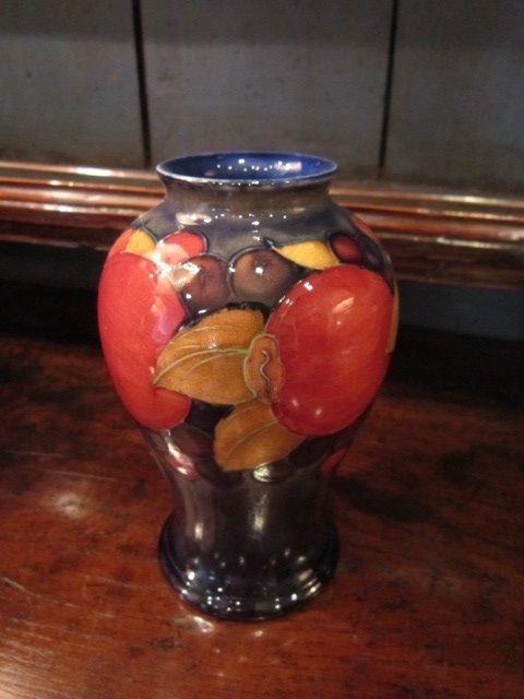 Moorcroft Pomegranate Baluster Shaped Vase
