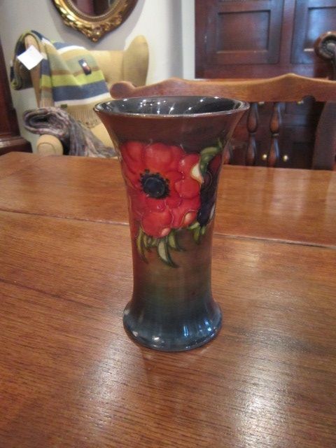 Moorcroft Flambe Anemone Flared Vase