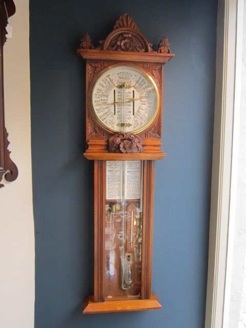 Rare Victorian Polytecnic Admiral Fitzroy Barometer