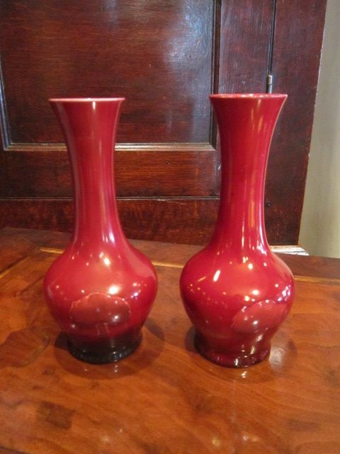 Pair of Moorcroft Hazeldene Liberty's Vases