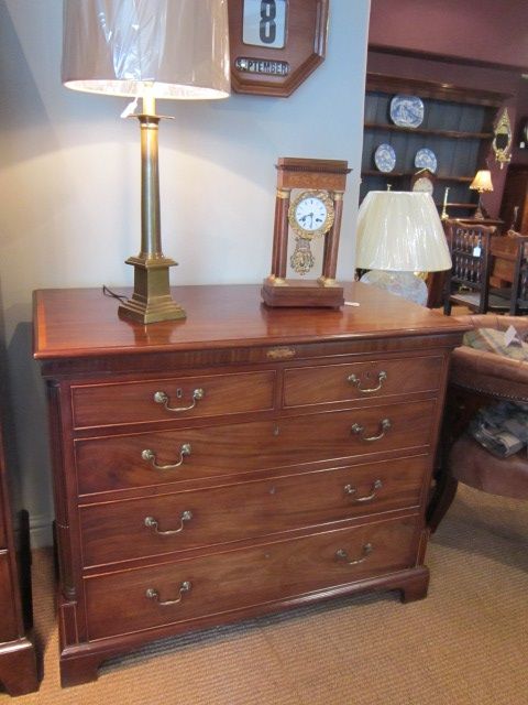 Quality George III Sheraton Inlaid Chest