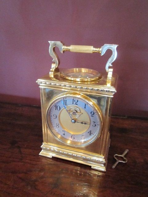 High Quality Victorian Desktop Carriage Style Clock