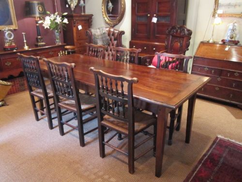 George III Period Cherrywood Farmhouse Table