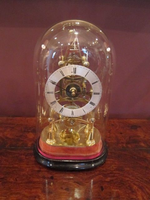 Top Quality Victorian Fusee Skeleton Clock
