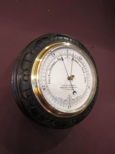 Quality Victorian London Aneroid Barometer