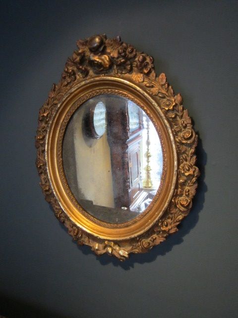 Original Victorian Timber Gilt Wall Mirror
