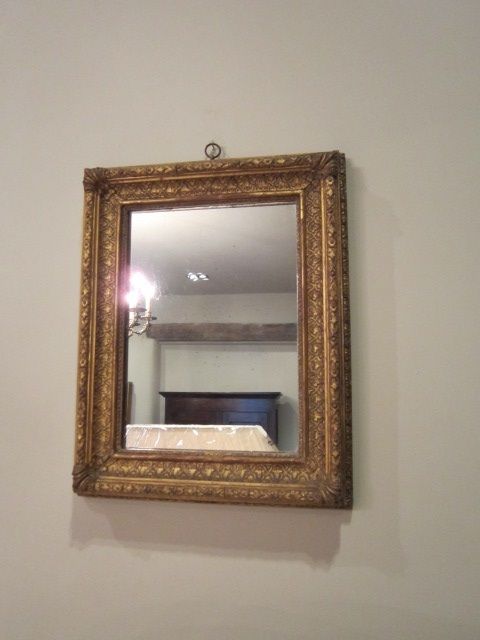 Original Victorian Timber Gilt Wall Mirror