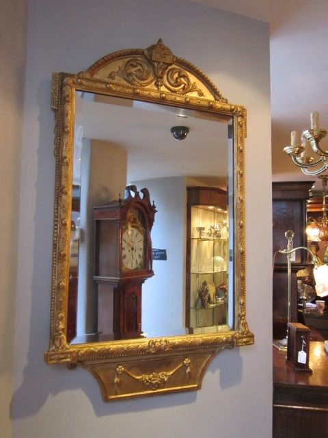 Superb Mid Victorian Timber Gilt Wall Mirror