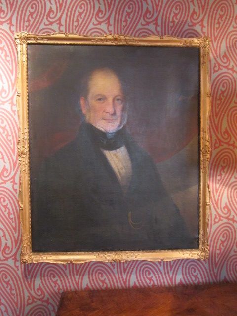 Mid Victorian Oil on Canvas Portrait