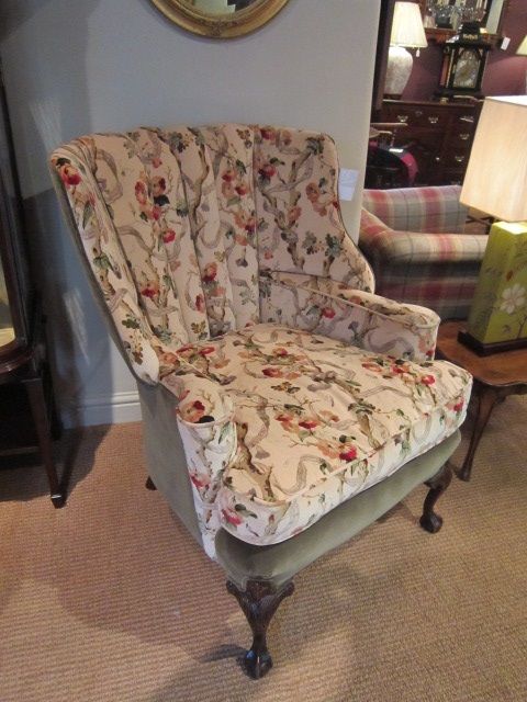 Top Quality Victorian Barrel Back Wing Armchair