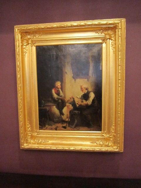 Superb 19th Century Continental Oil on Canvas