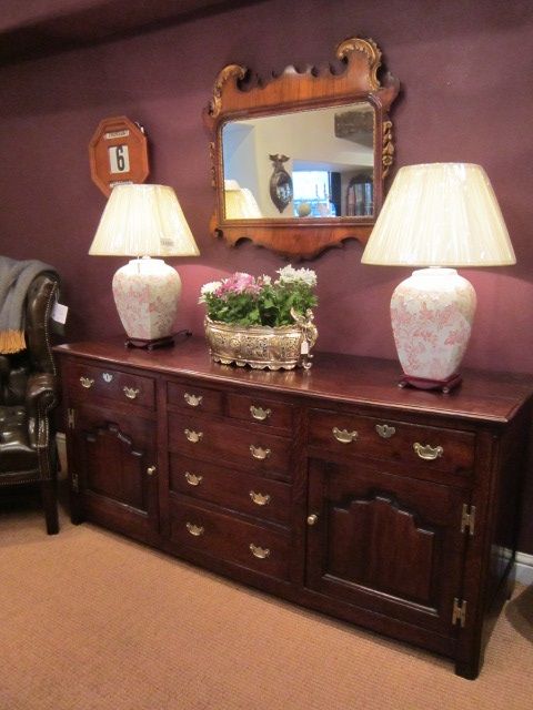 Fine George II Period Oak Dresser Base