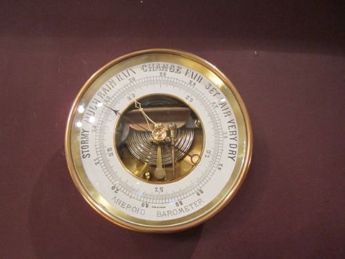 Top Quality 19th Century Bronze Marine Barometer