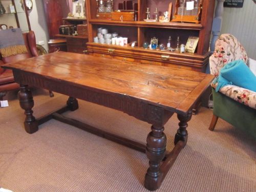 Superb George I Period Oak Refectory Table