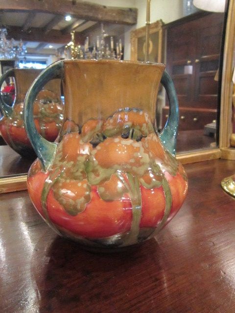 Superb Moorcroft Eventide Twin Handled Vase