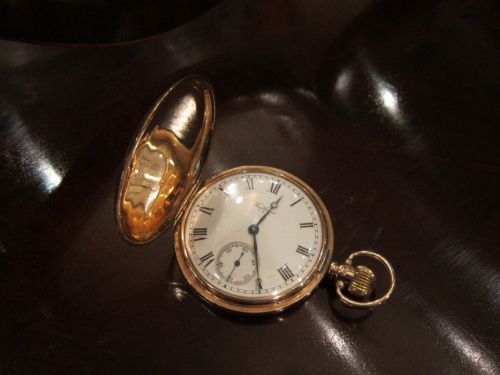 Quality George V 9ct Gold Waltham Watch
