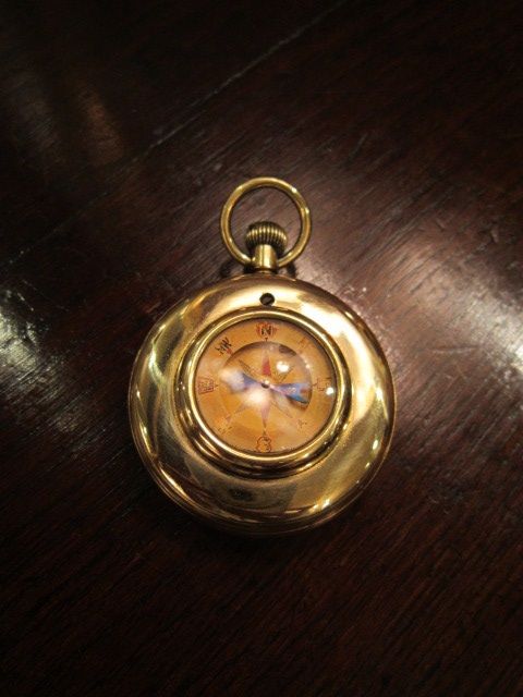 Top Quality Victorian Pocket Barometer/compass