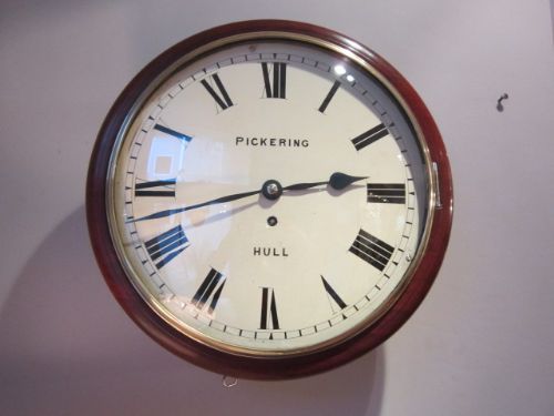Fine Mid Victorian Single Fusee Wallclock