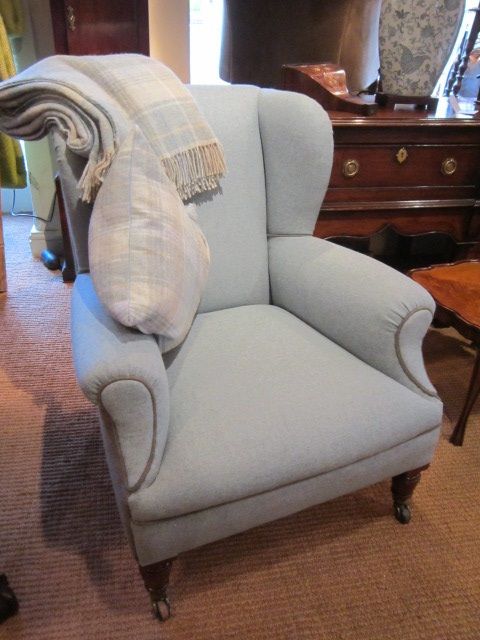 Quality Victorian Upholstered Easy Armchair