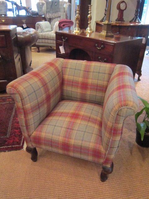Quality Edwardian Upholstered Club Armchair