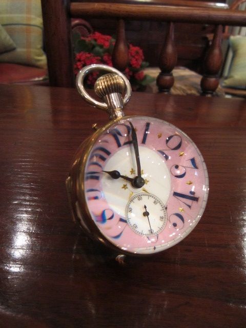 Rare 19th Century Swiss Crystal Ball Clock