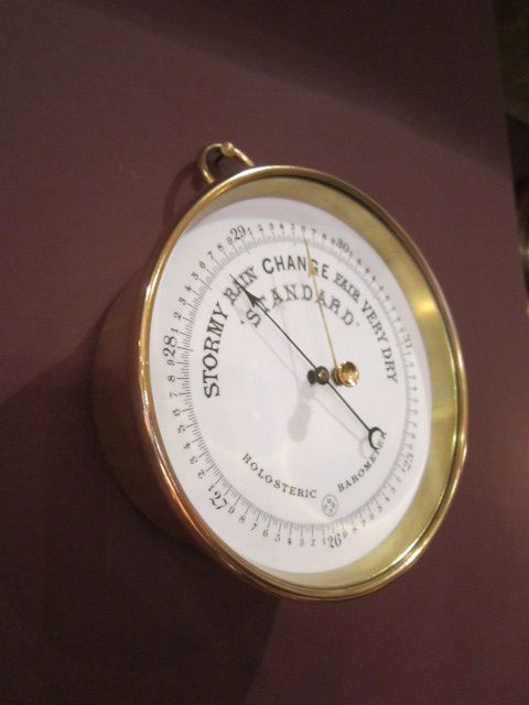 Quality Victorian Holosteric Marine Barometer