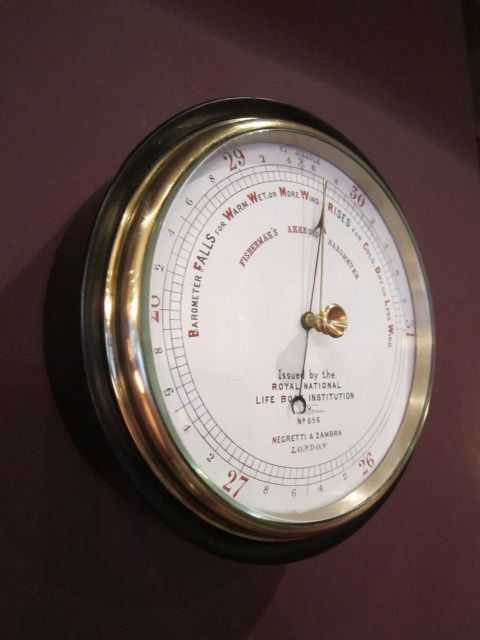 High Quality Victorian Fisherman's Marine Barometer