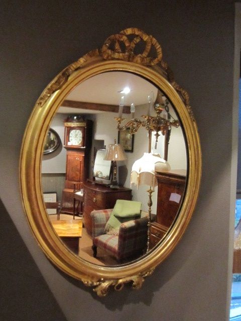 High Quality Victorian Plaster Gilt Wall Mirror