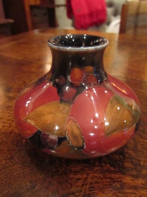Early Moorcroft Pomegranate Bulbous Vase