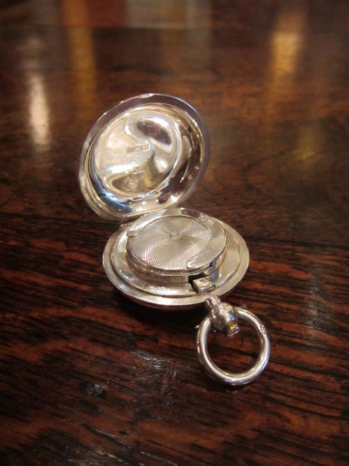 Immaculate Edwardian Silver Sovereign Case