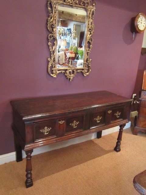 Very Small George I Period Fruitwood Dresser Base