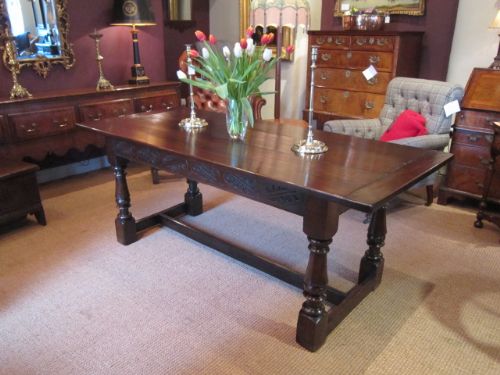 Superb George I Period Oak Refectory Table
