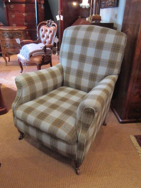 Quality Victorian Upholstered Easy Armchair