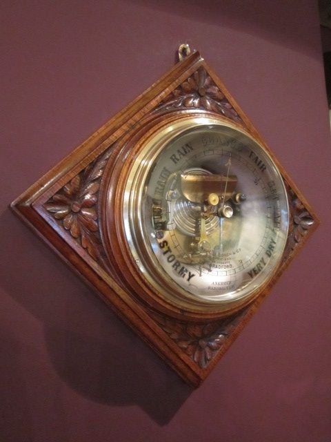 Superb Victorian Skeletonised Polished Barometer