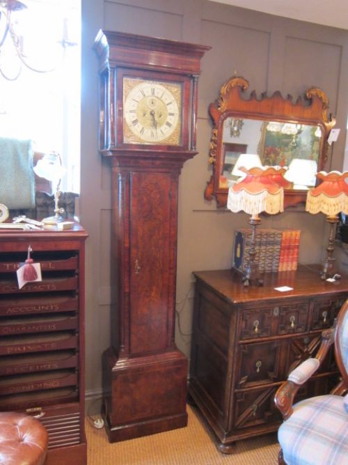 Superior George II Walnut Whitehaven Longcase Clock