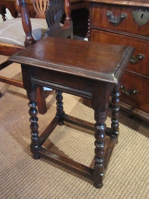 Original George II Period Joint Stool