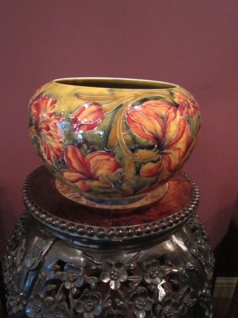 Superb Moorcroft Spanish Pattern Jardiniere