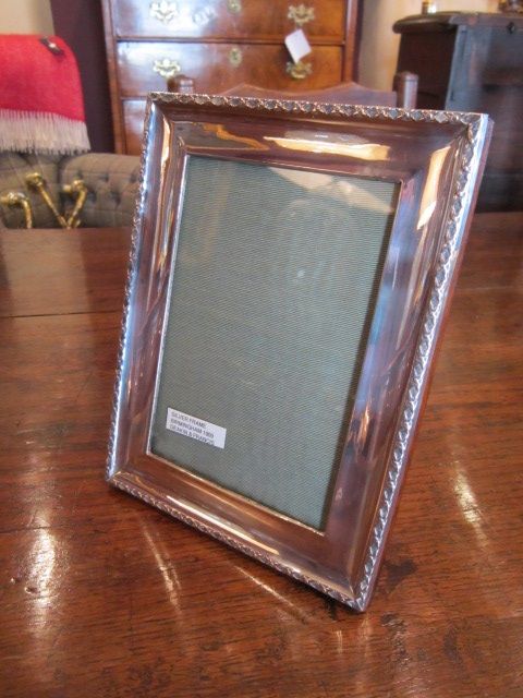 Quality Edwardian Silver Decorative Photo Frame