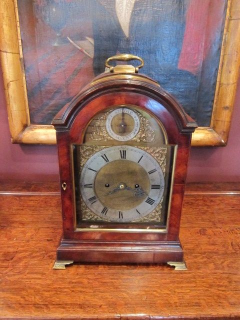 Fine George III Period London Fusee Bracket Clock