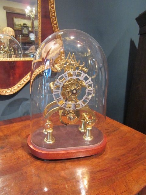 Superb Early Victorian Single Fusee Skeleton Clock