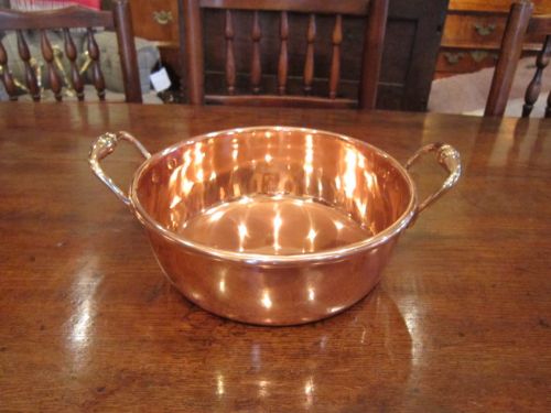 Superb Mid Victorian Copper Cream Pan