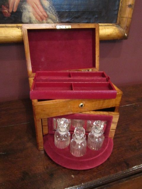 Superb Victorian Walnut Jewel & Scent Box