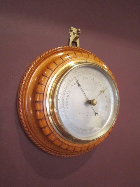 Top Quality Victorian Negretti & Zambra Barometer